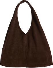 MANGO Joel Suede Shoulder Bag