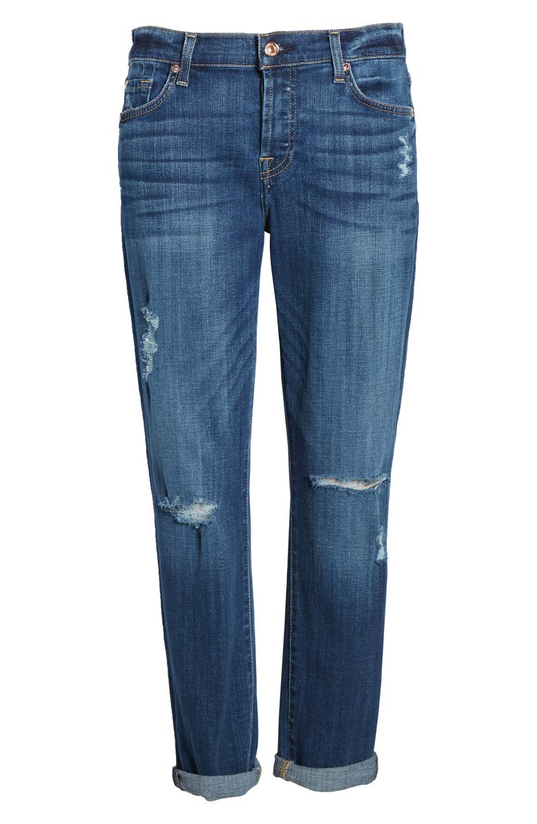 7 For All Mankind <sup>®</sup> Josefina Boyfriend Jeans, Alternate, color,