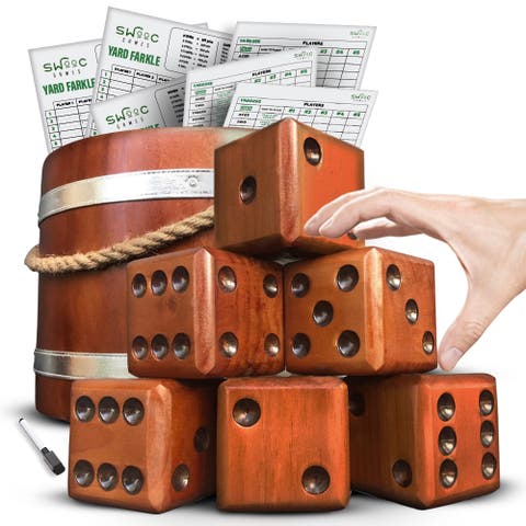 Yardzee, Farkle & 20+ Dice Games | 2.5in Dice
