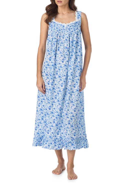 Ballet Sleeveless Cotton Nightgown