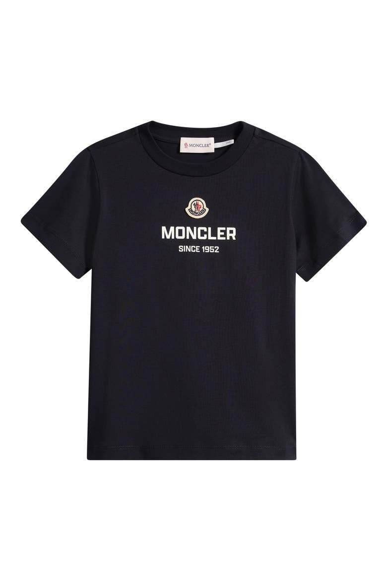 Kids' Logo Patch Graphic T-Shirt, Main, color, NAVY