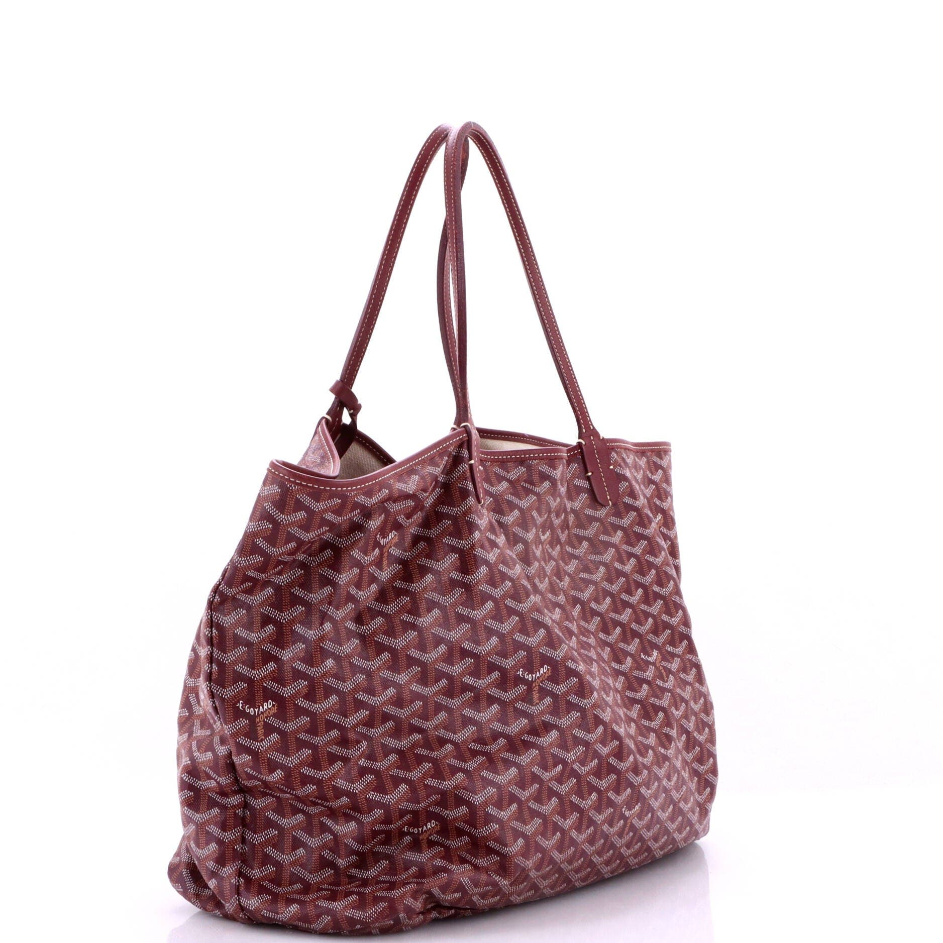 Saint Louis Tote Coated Canvas GM, Alternate, color, Burgundy