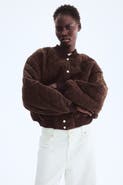 H&M Quilted Bomber Jacket