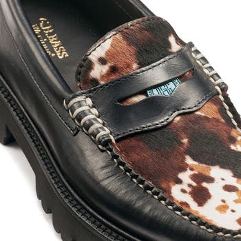 Whitney Super Lug Sole Penny Loafer