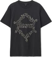 AllSaints Link Embellished Cotton T-Shirt