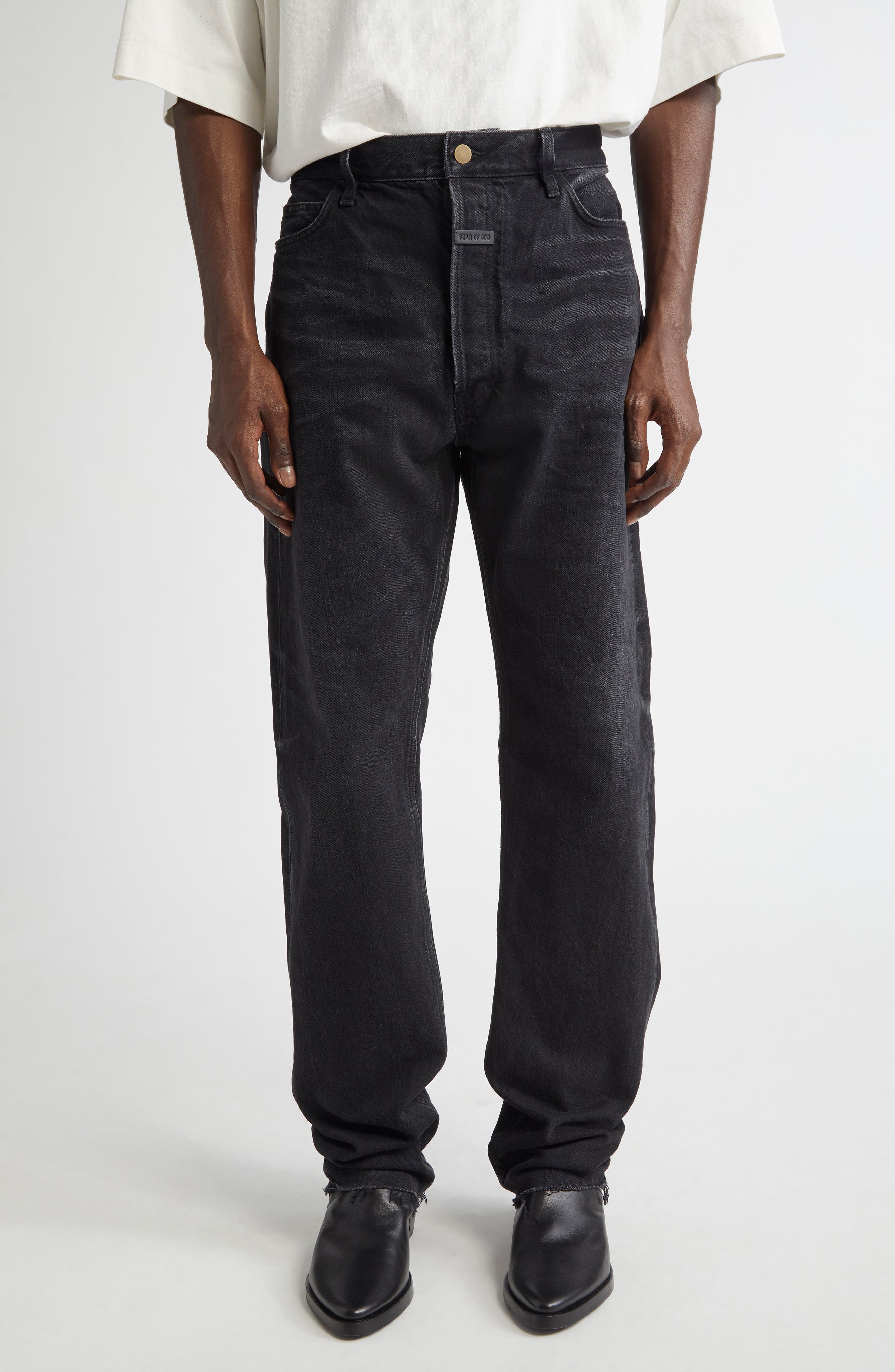 W30 FEAR OF GOD SELVEDGE DENIM 5TH FIFTH VINTAGE JEAN フィアオブゴッド デニム ベージュ  Men\u0027s Fear of God Jeans | Nordstrom