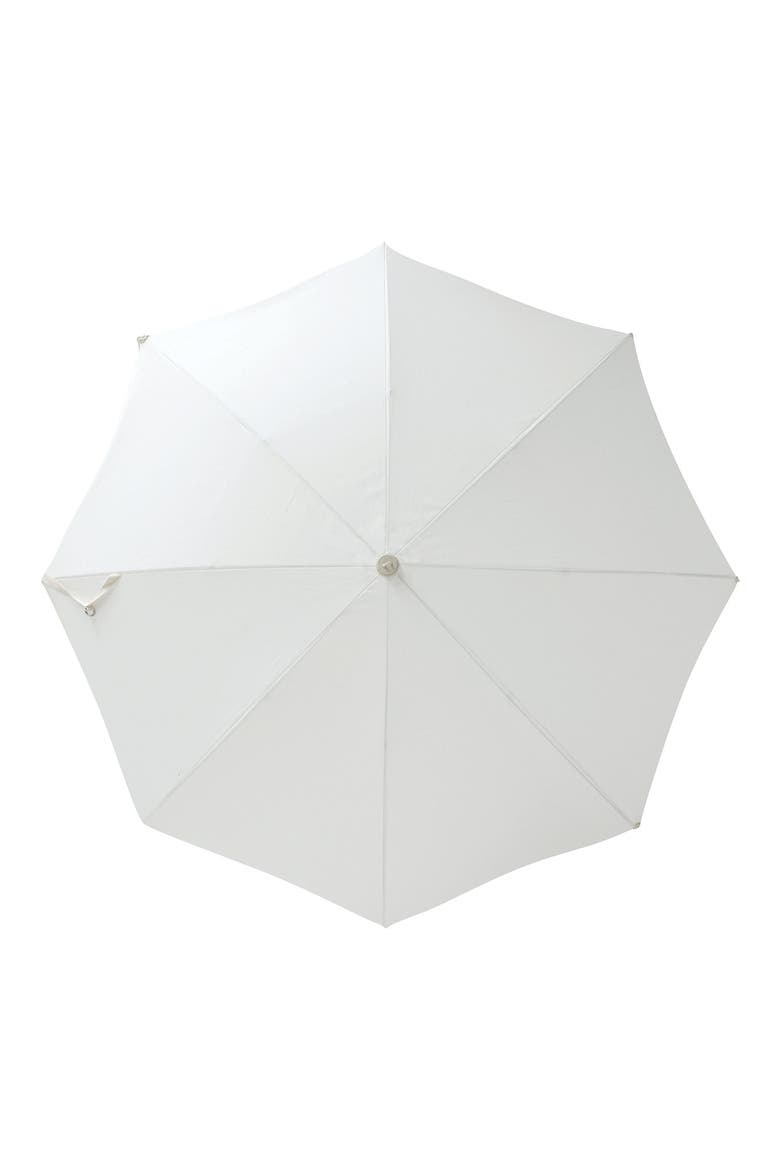 Premium Beach Umbrella, Alternate, color, ANTIQUE WHITE