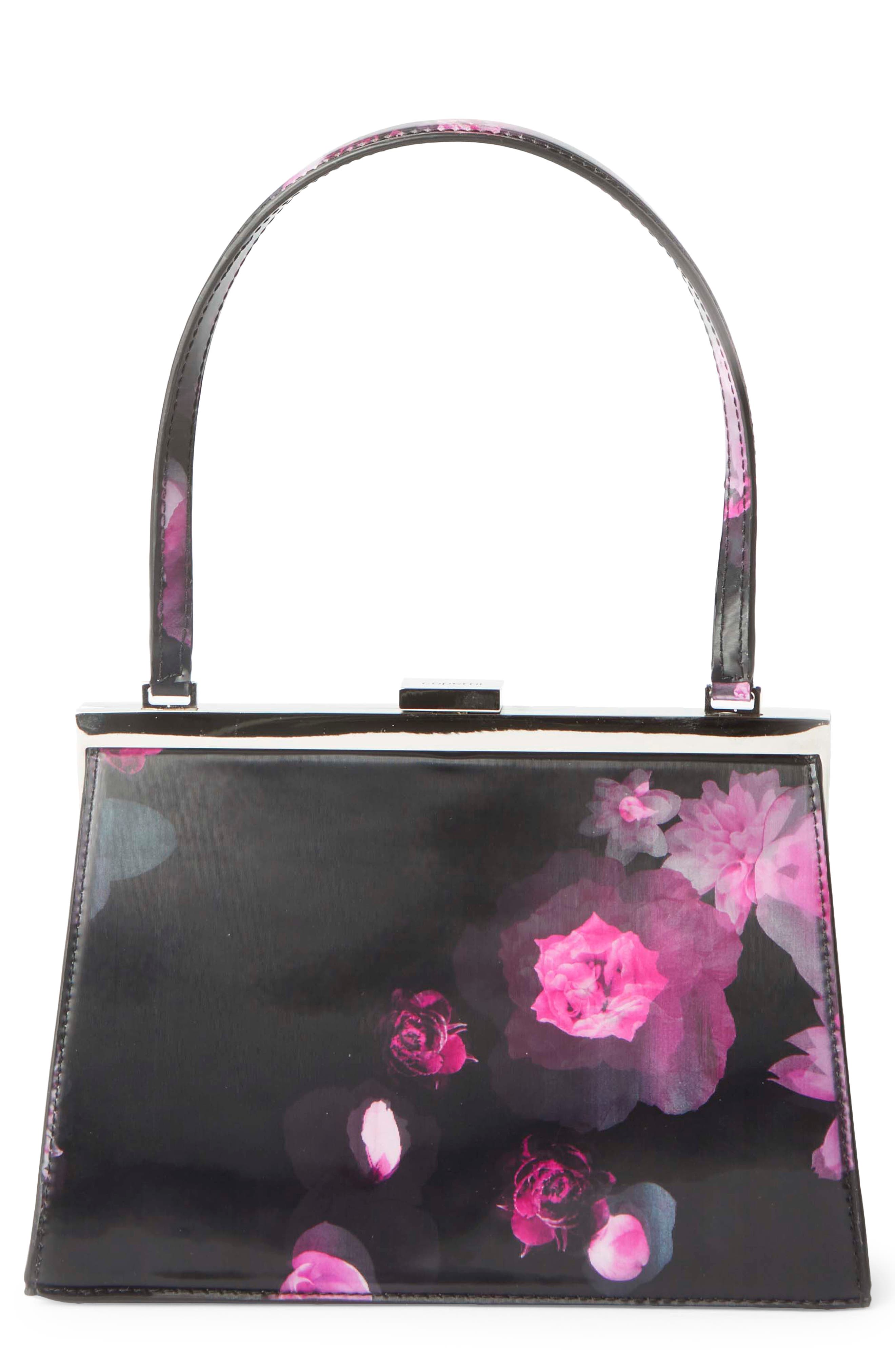 Coperni Mini Holographic Floral Lady Bag, Main, color, 