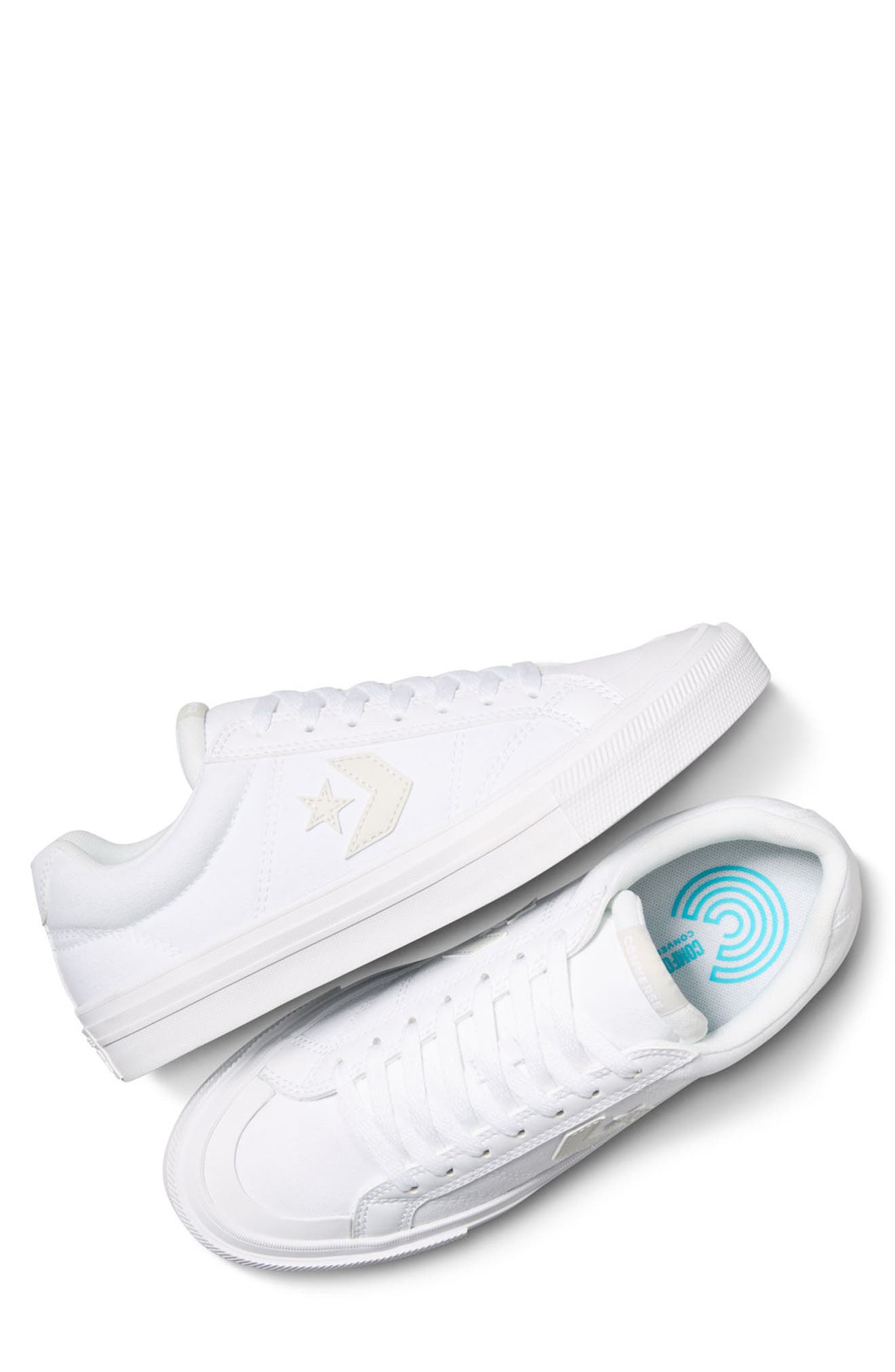 Gender Inclusive All Star Tobin Sneaker, Alternate, color, WHITE/ WHITE/ BARELY GREY