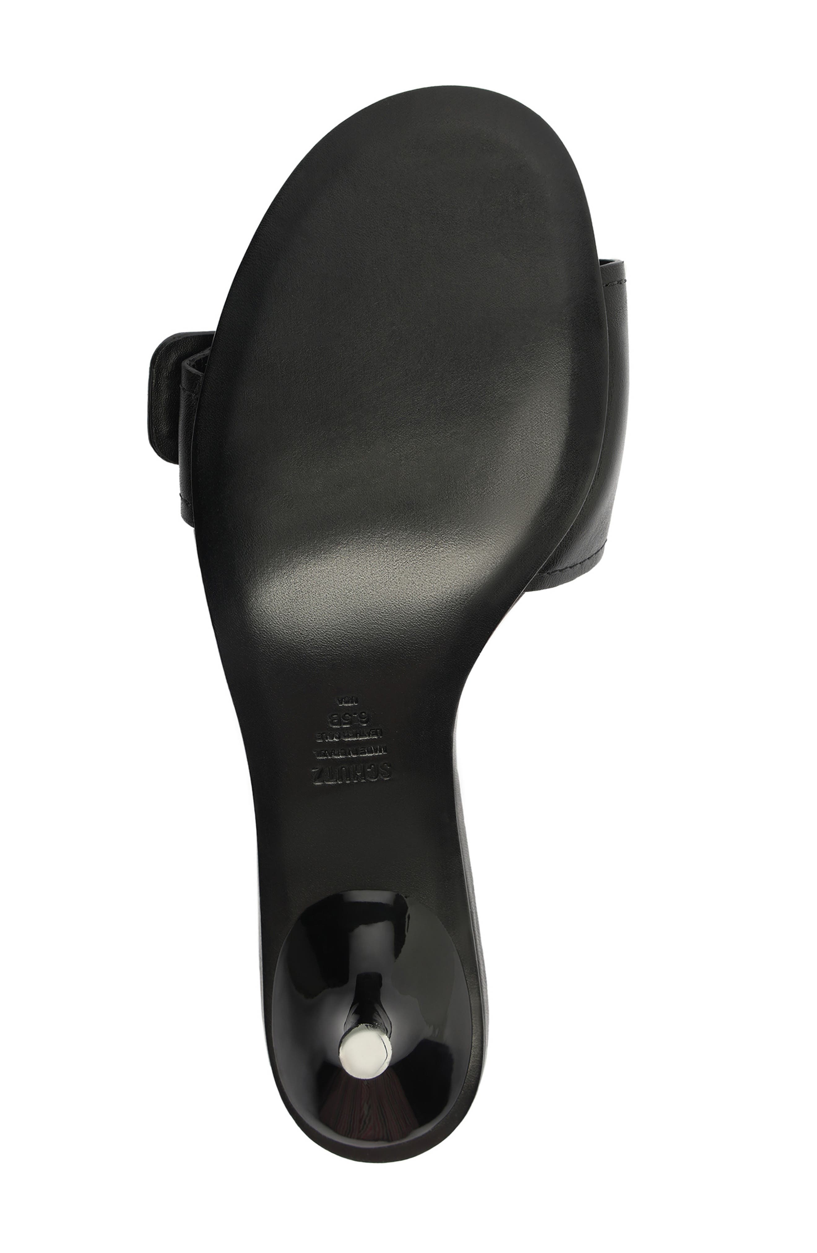 Schutz Olga Buckle Kitten Heel Sandal, Alternate, color, 