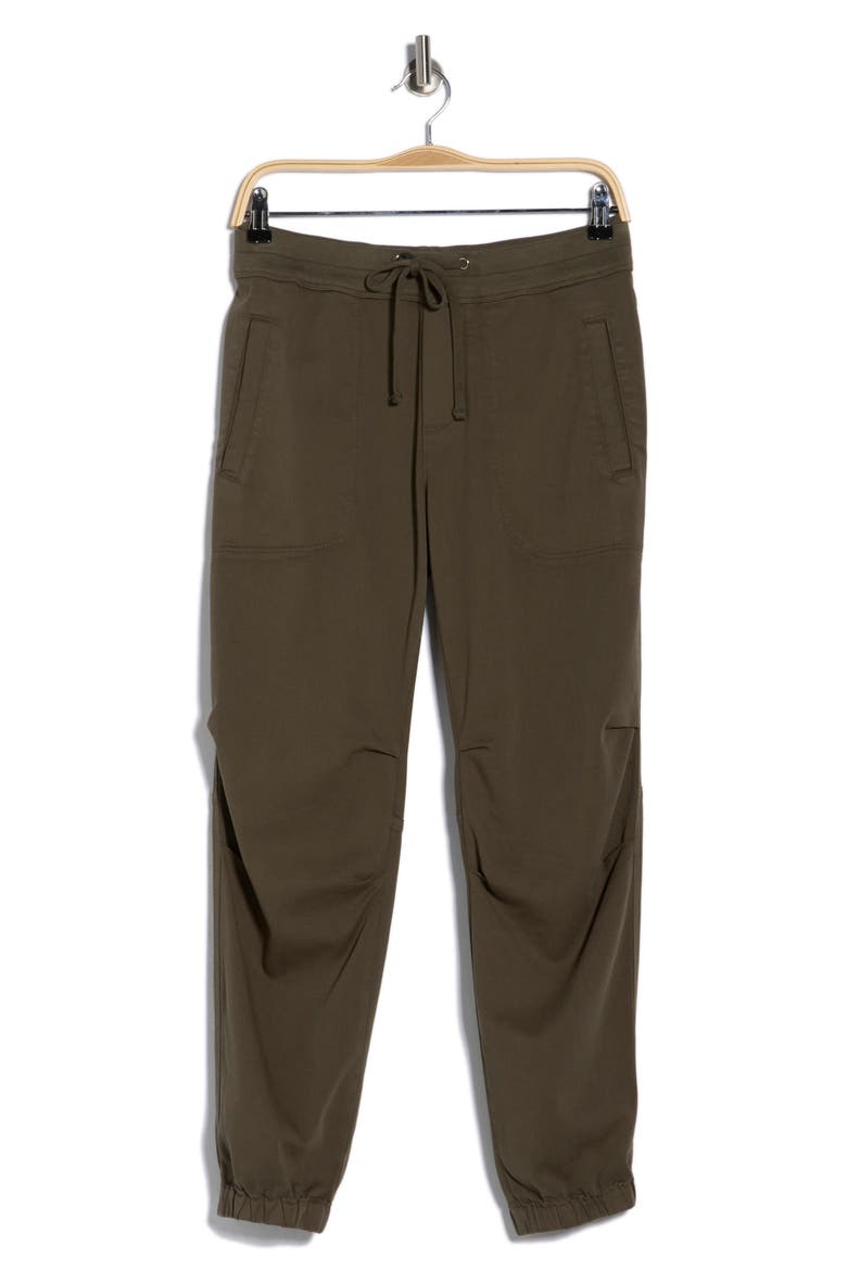 Soft Drape Utility Pants, Alternate, color, ARMY GREEN