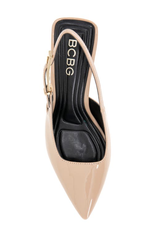 Bcbg Inara Slingback Pointed Toe Pump In Neutral