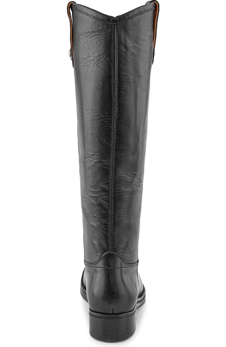 Frye Melissa Button Lug Double Sole Riding Boot, Alternate, color,