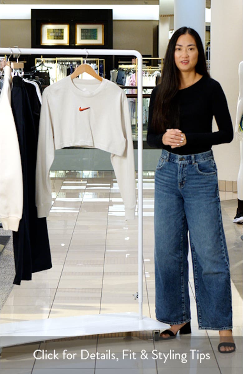 Sportswear Long Sleeve Crop T-Shirt, sales video thumbnail