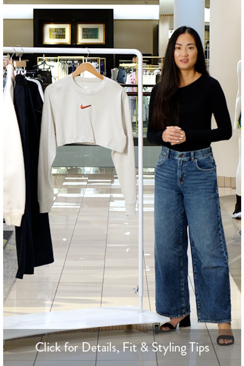 Sportswear Long Sleeve Crop T-Shirt video
