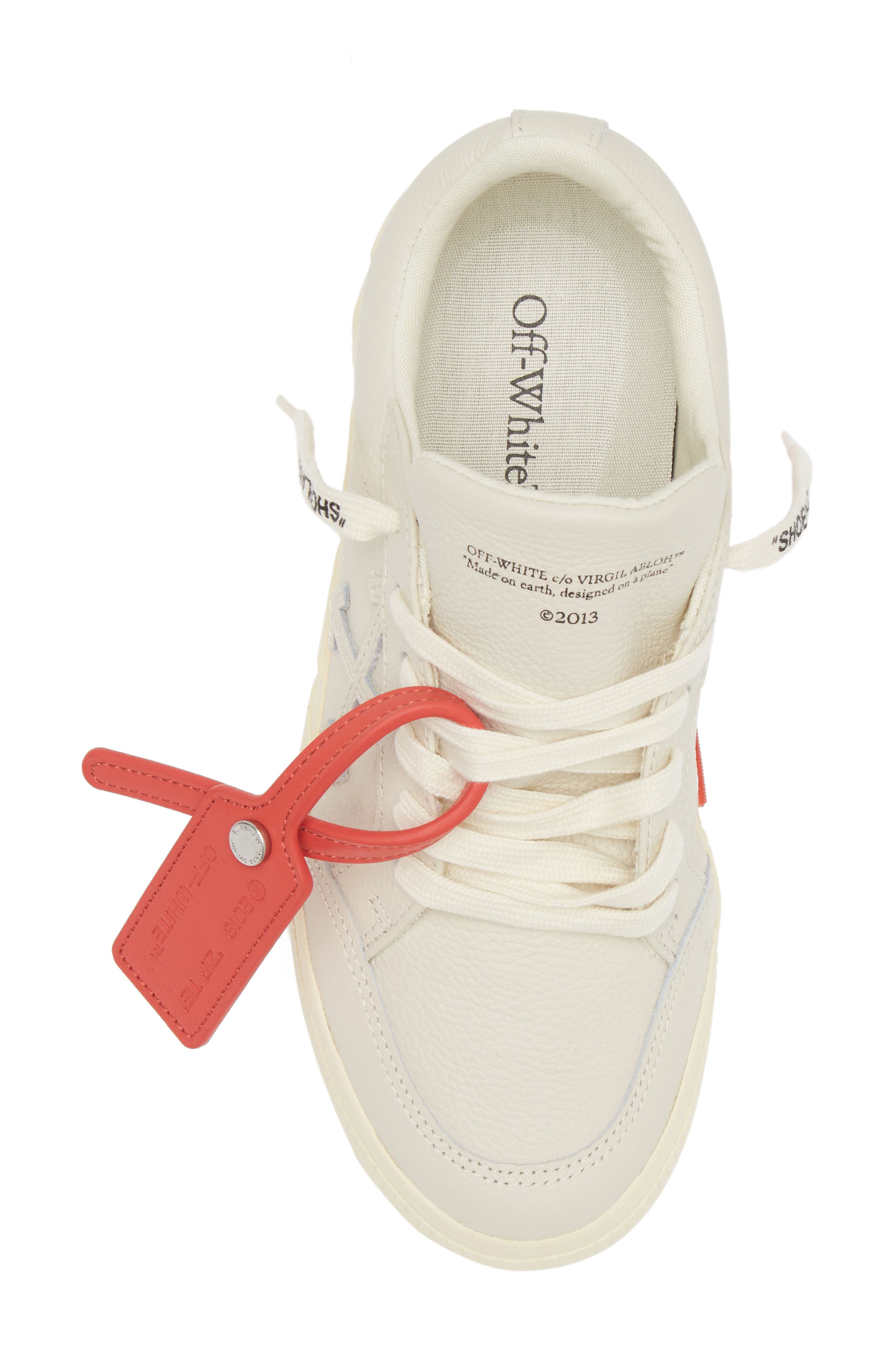 Off-White Vulcanized Low Top Sneaker, Alternate, color, 