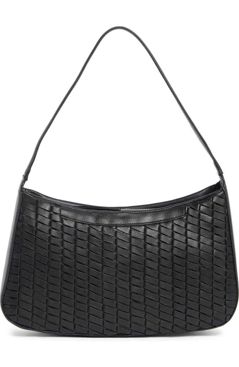 Lucky Brand Ziah Shoulder Bag, Main, color, Black Goat Ddm Le