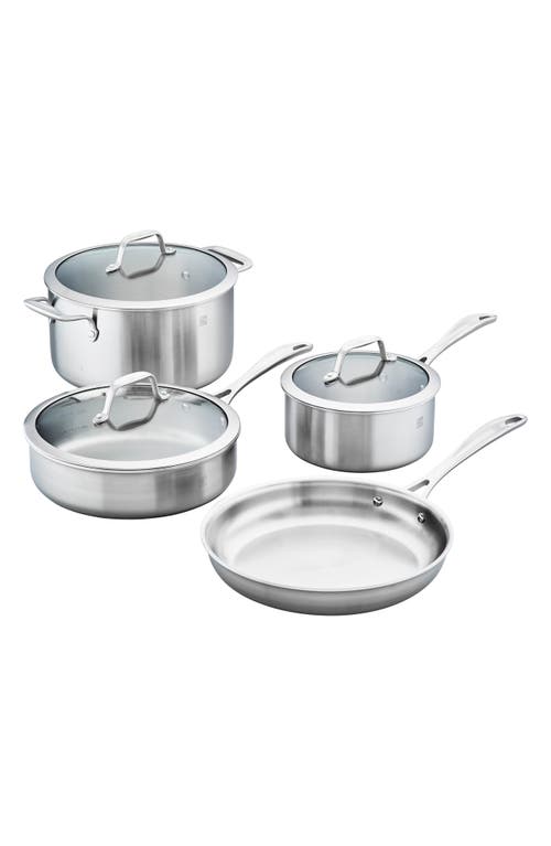 ZWILLING Spirit Polished 7-Piece Cookware Set in Stainless Steel 