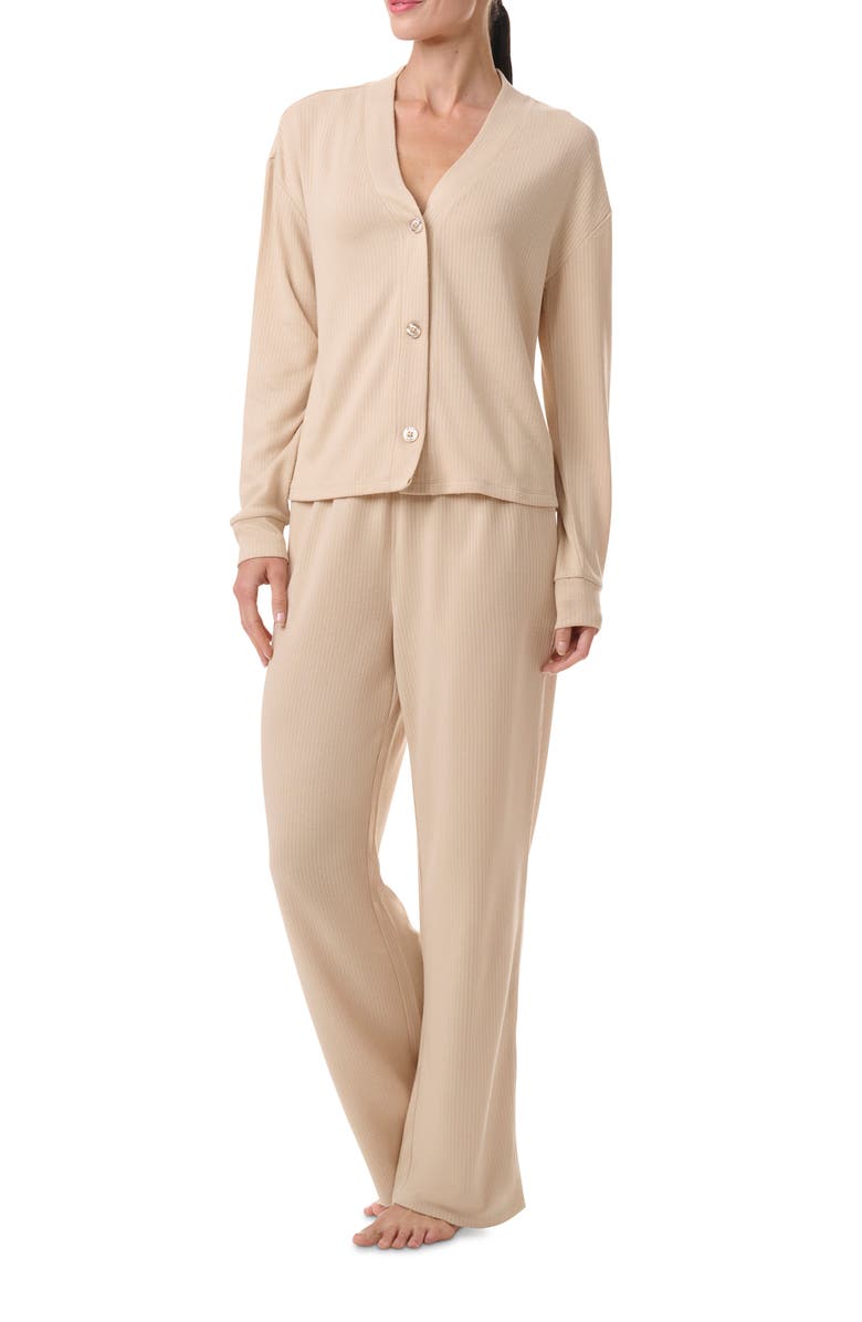 Splendid Cardigan Pajamas, Alternate, color, 