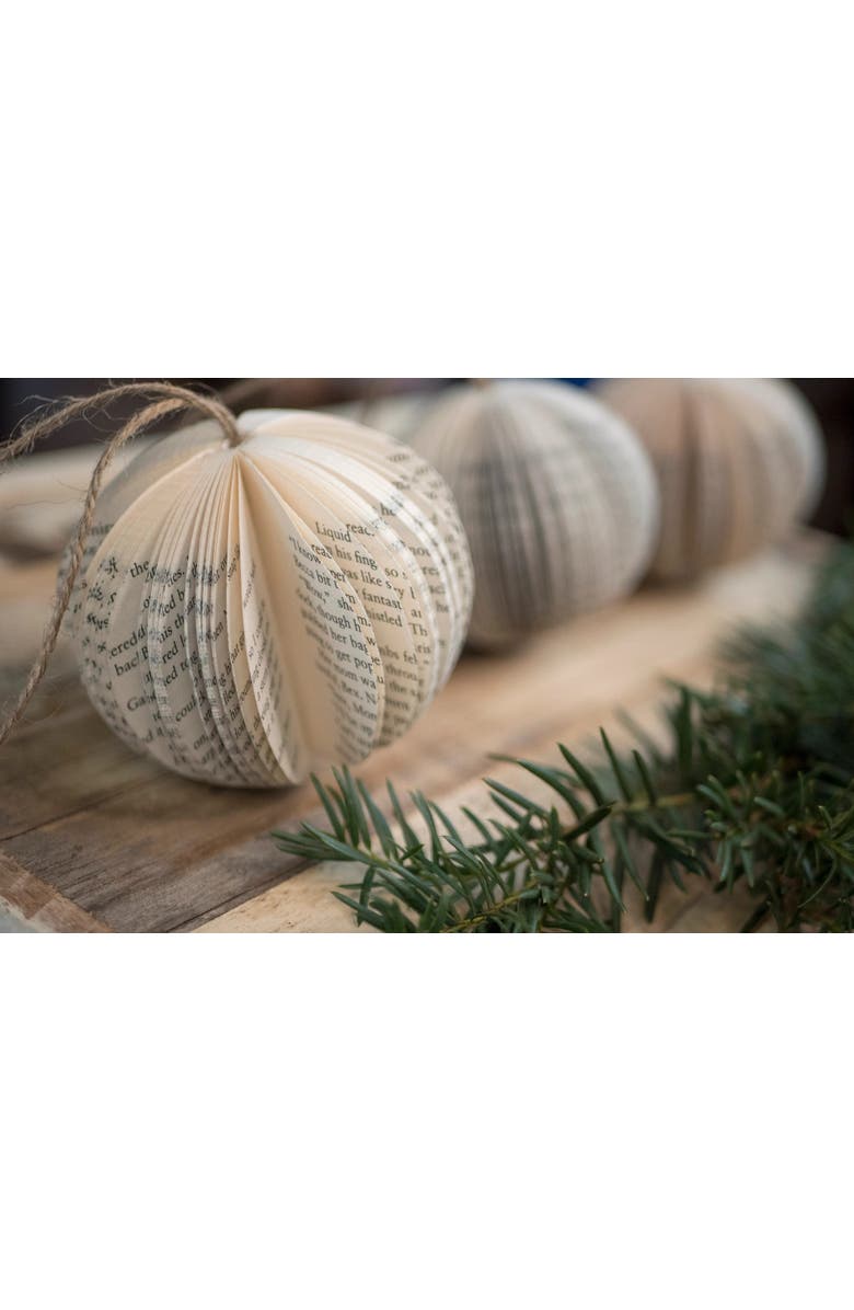 Root to Vine Book Ornament- Set of 3, Alternate, color, Multicolour