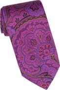 Elizabetta Cosimo - Extra Long Printed Silk Tie For Men