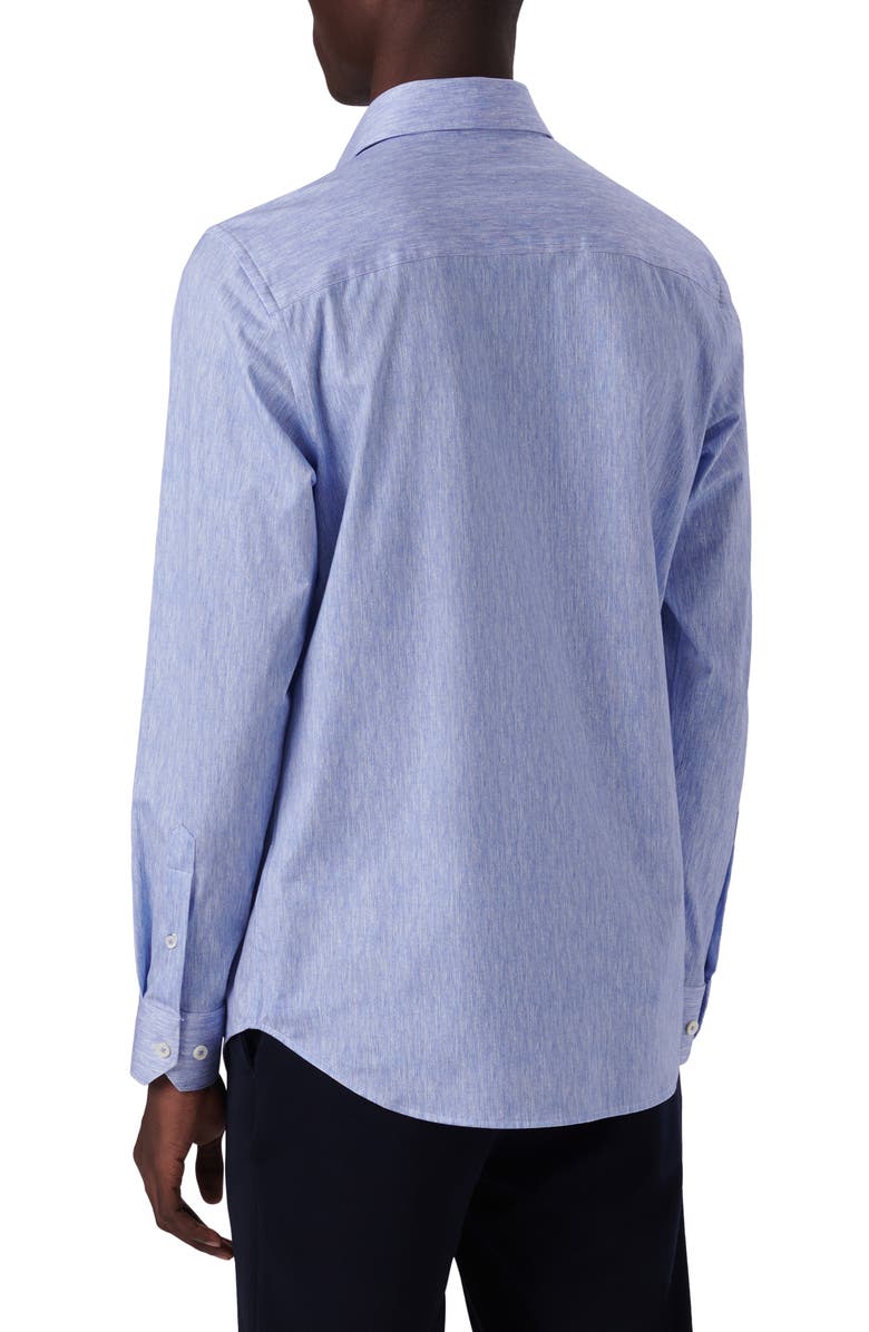 Bugatchi OoohCotton<sup>®</sup> Button-Up Shirt, Alternate, color, 