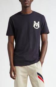 Moncler Monogram Logo Cotton T-Shirt