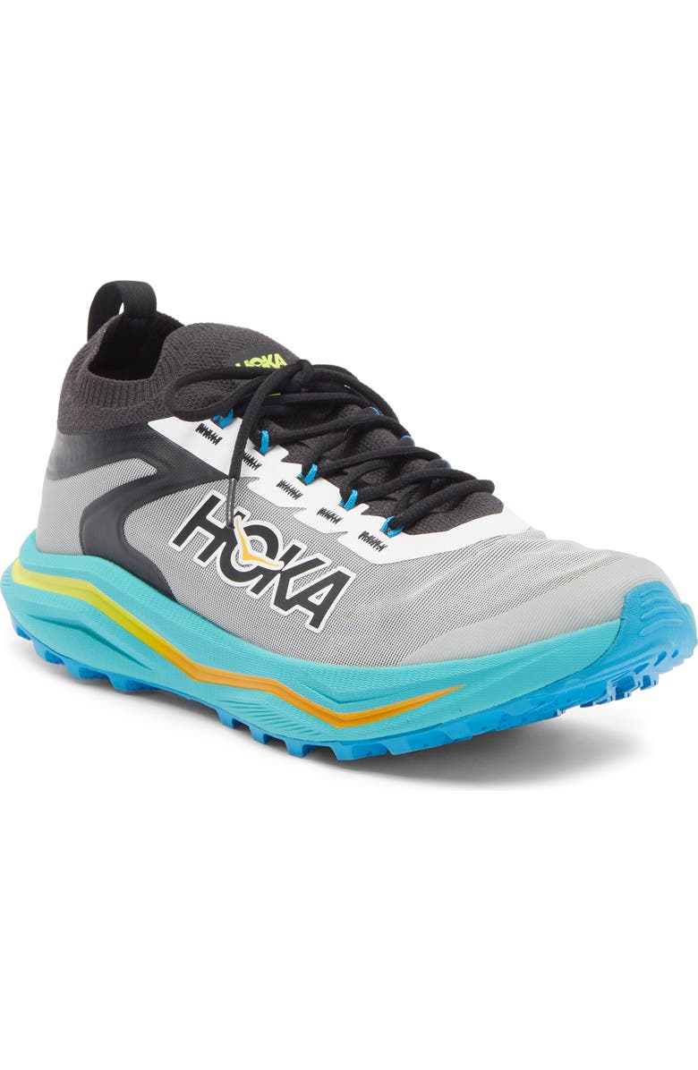 HOKA Zinal Trail Running Shoe, Main, color,