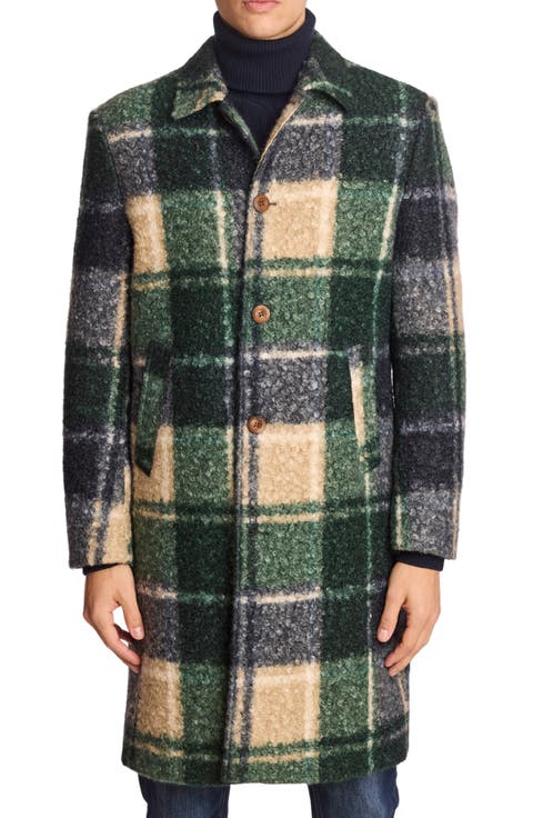 Plaid Overcoat