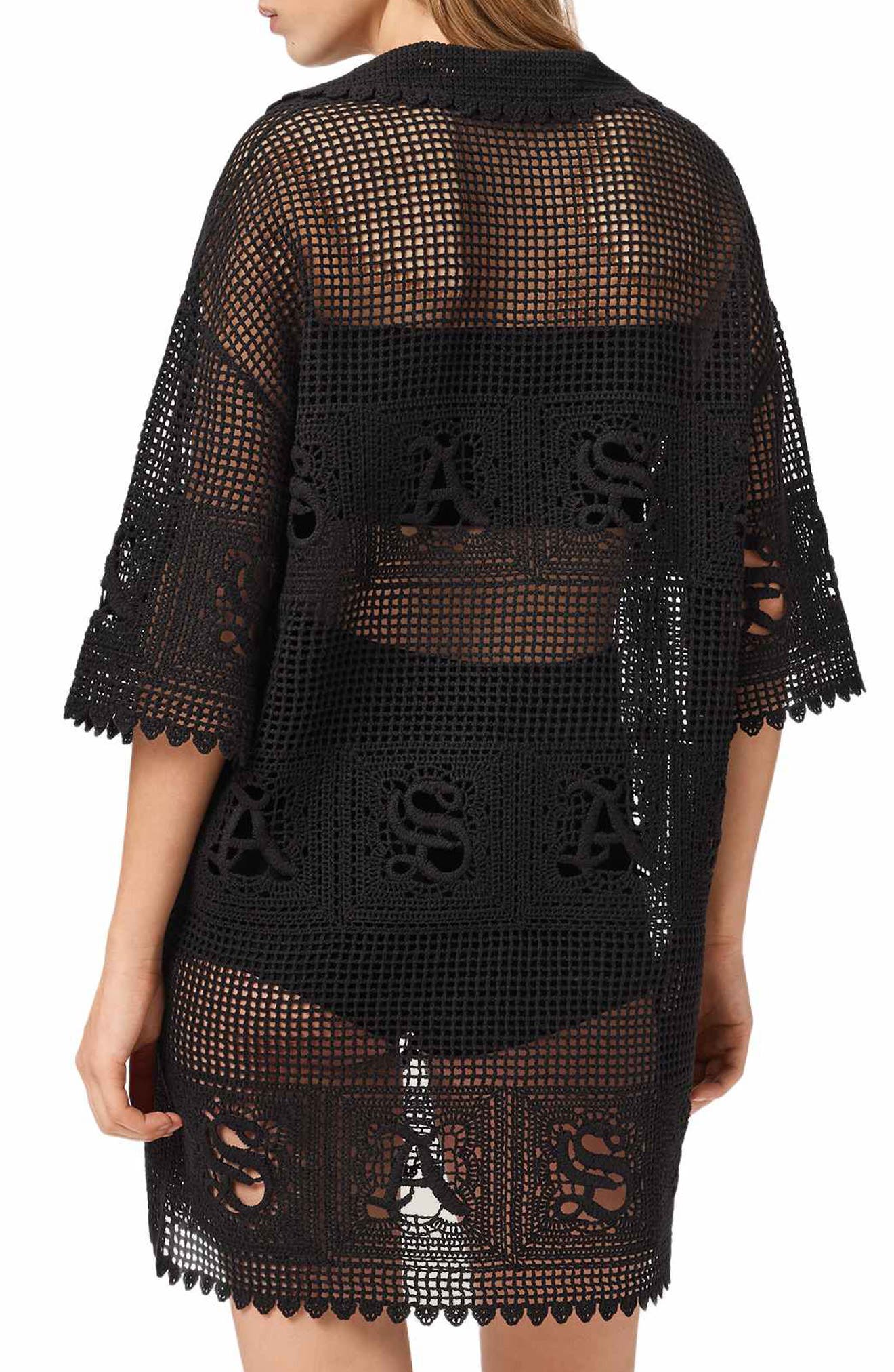 Kyra Mesh Cover-Up Dress - image 2