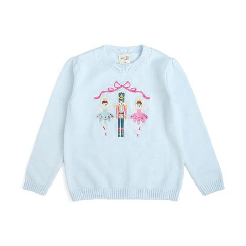 Nutcracker Embroidered Christmas Sweater