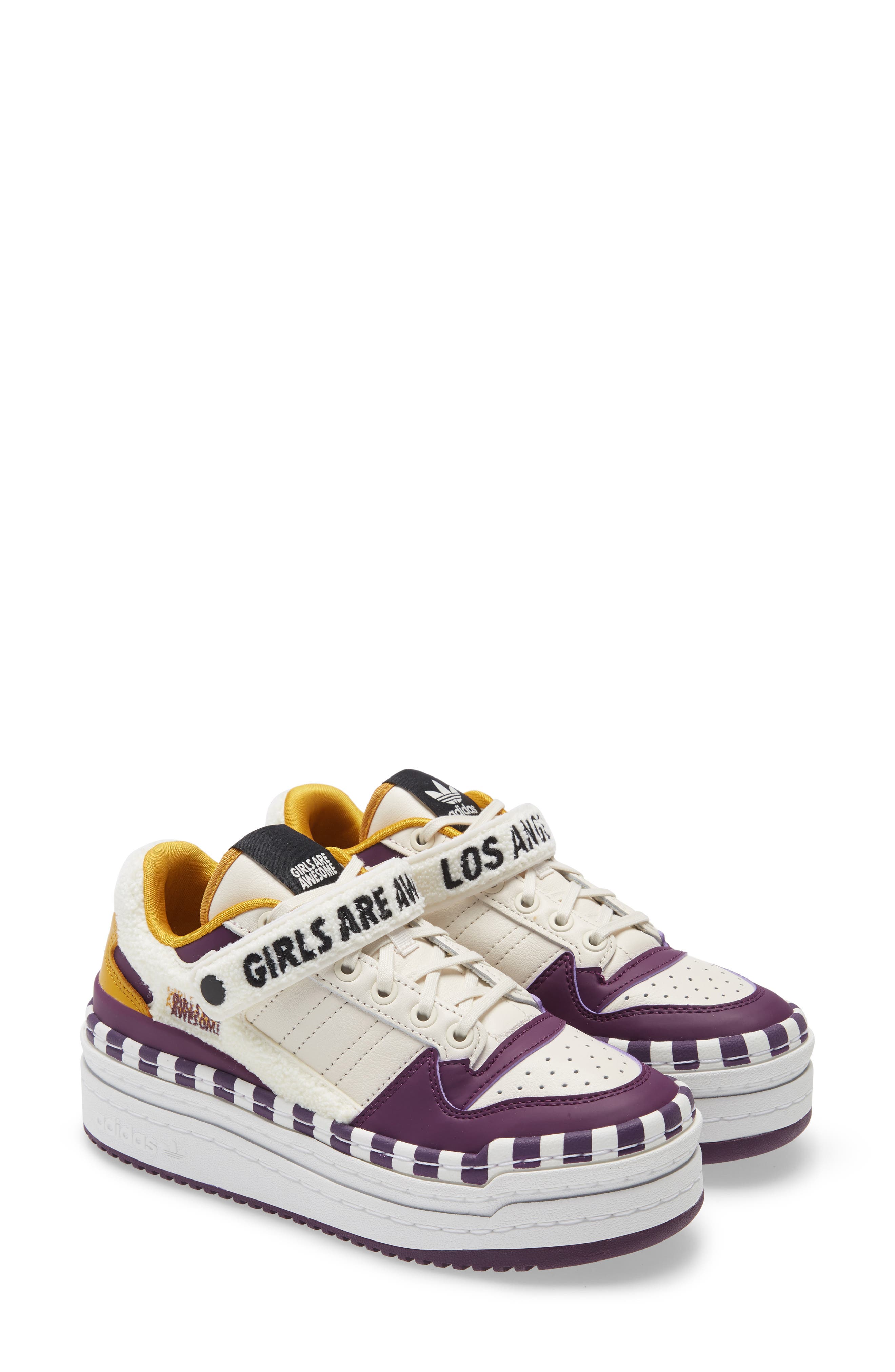 adidas Triple Platforum Lo x Girls Are Awesome Sneaker, Main, color, 