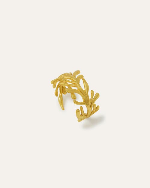 Ottoman Hands Zephyr Stacking Ring In Gold