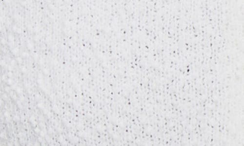 Sanctuary Bouclé Knit Bomber Jacket In White