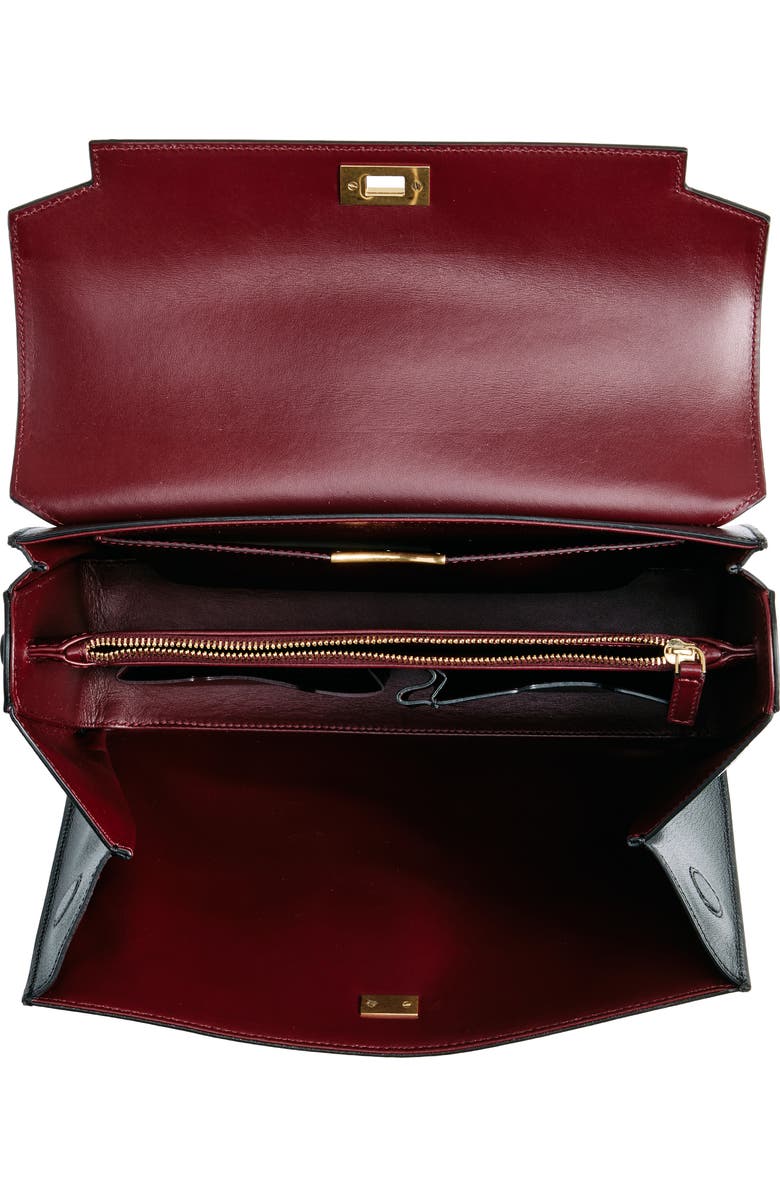Anya Hindmarch Mortimer Leather Top Handle Bag, Alternate, color,
