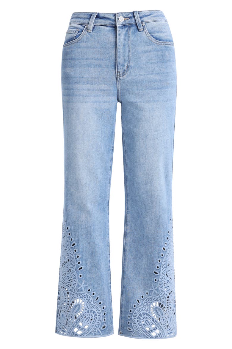 High Waist Flare jeans, Alternate, color, CLOUD MOTION