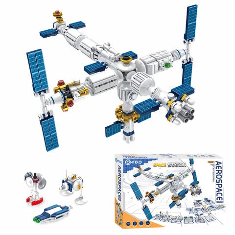 Aerospace Series Space Station Building Block Set