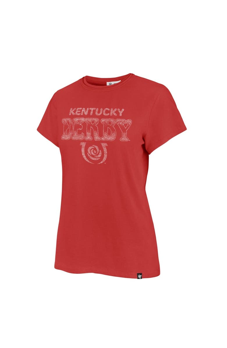 '47 Women's '47 Red Kentucky Derby Frankie T-Shirt, Alternate, color, Red