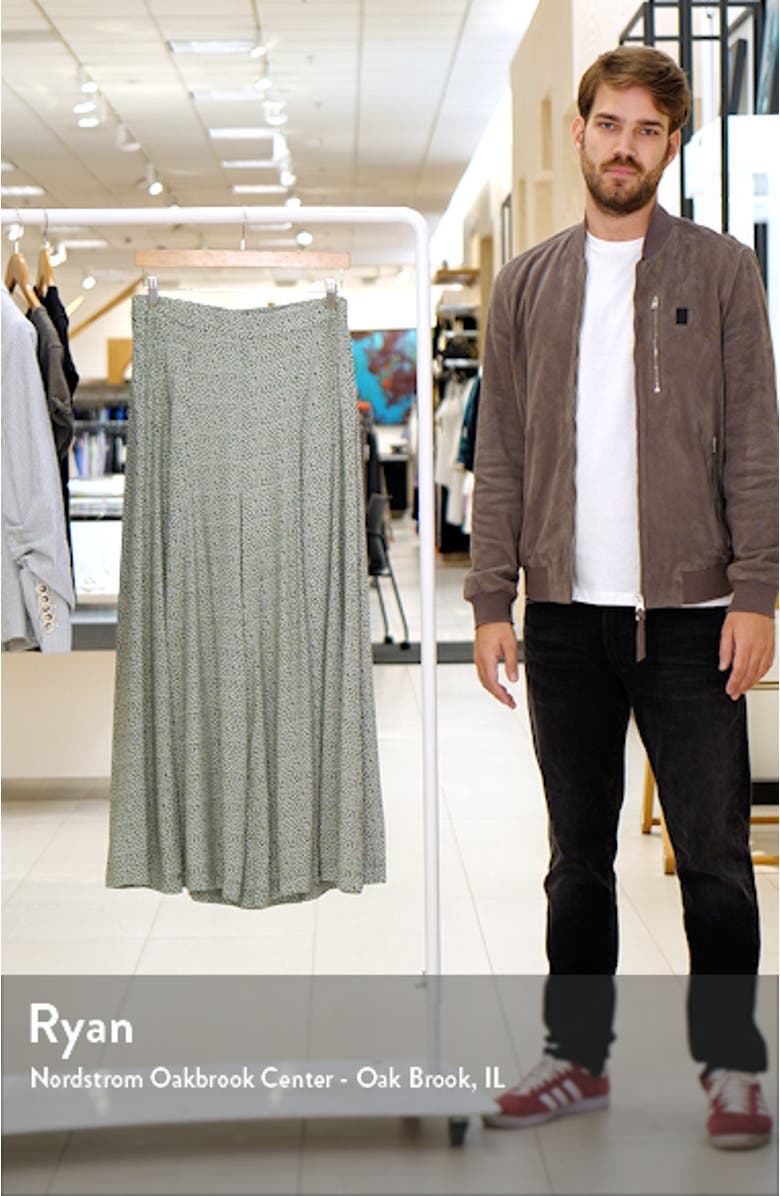 Neveah Floral Print Wide Leg Pants, sales video thumbnail