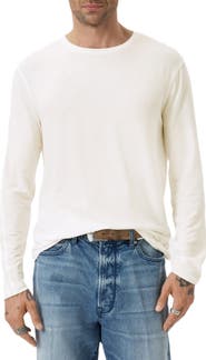 John Varvatos Clemente Lyocell & Wool Long Sleeve T-Shirt