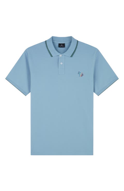 Regular Fit Tipped Cotton Piqué Polo