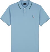 PS Paul Smith Regular Fit Tipped Cotton Piqué Polo
