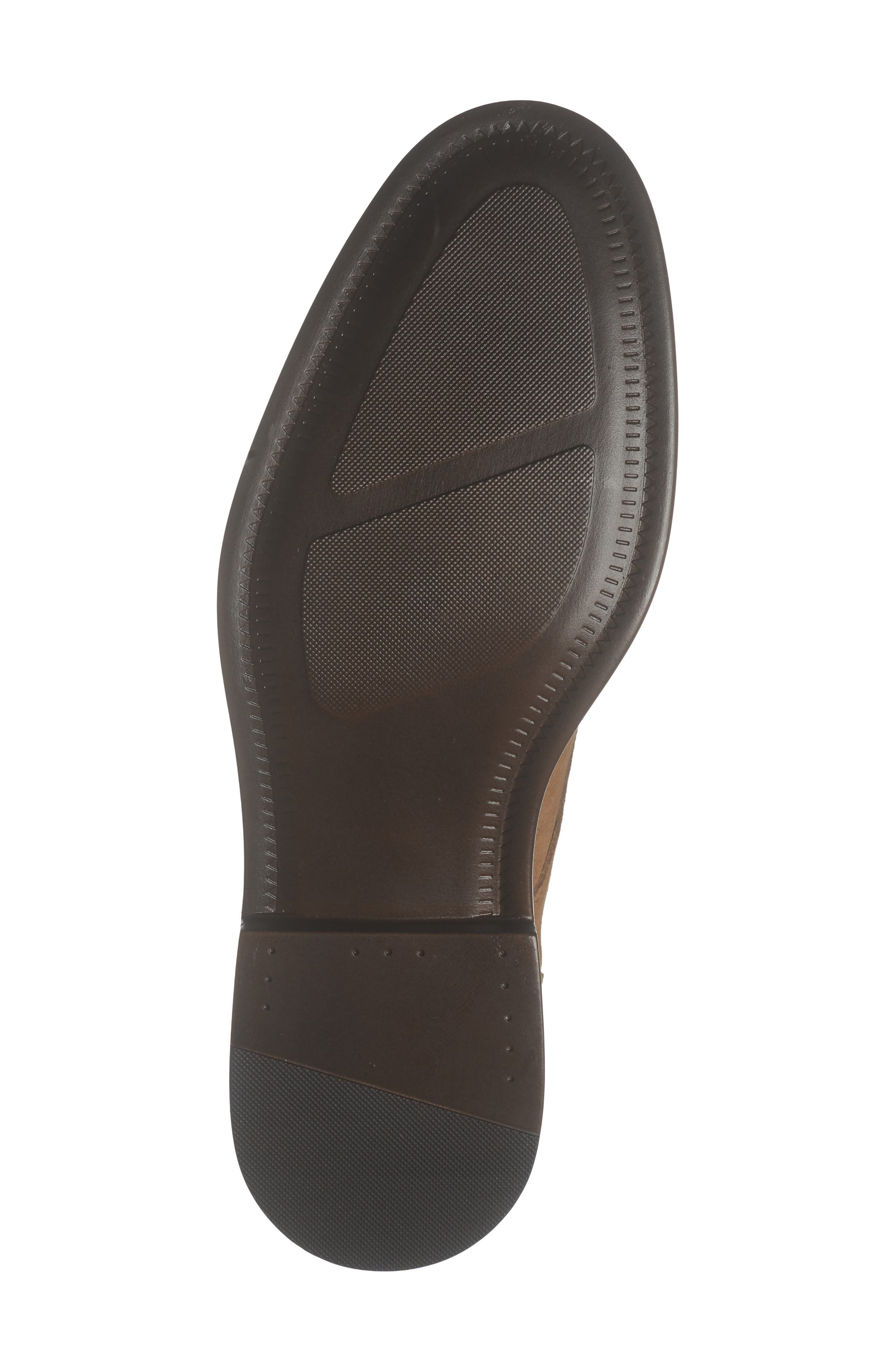 Houston Dress Moc Toe Lace-Up, Alternate, color, TAN ALMOND
