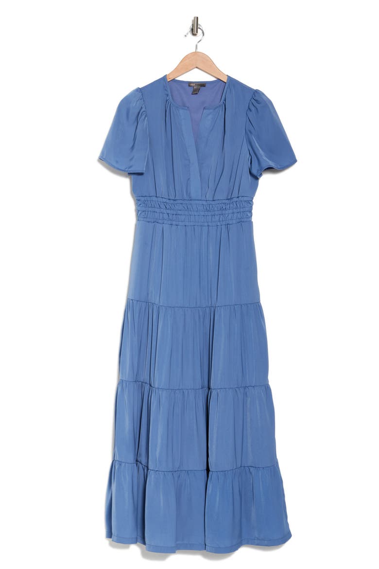 Rio Tiered Maxi Dress, Alternate, color, DUTCH BLUE