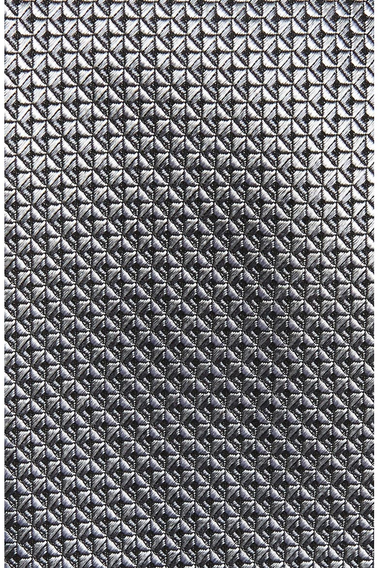 Silk X-Long Tie, Alternate, color, SILVER