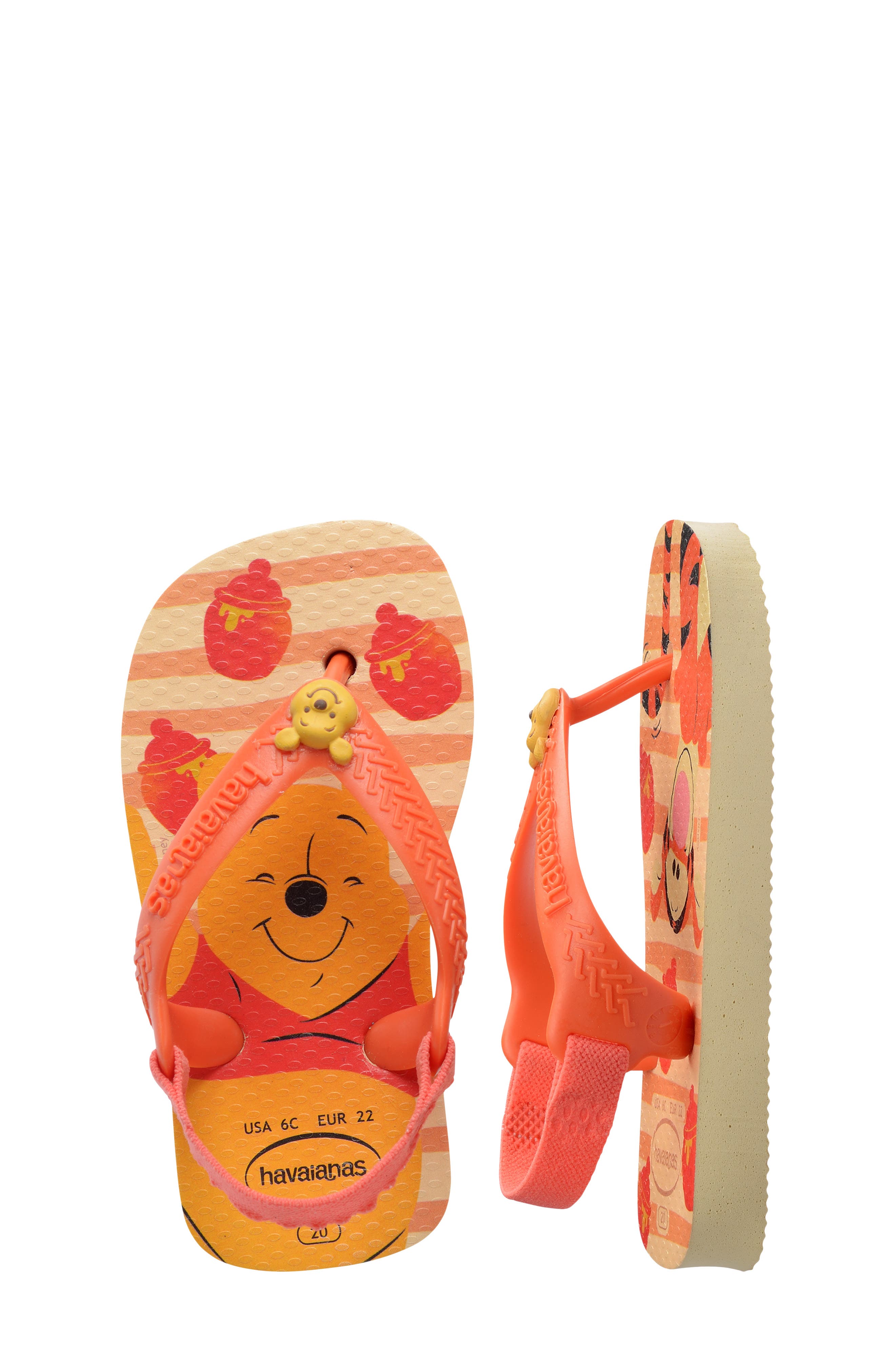 Havaianas Disney(R) Classics Flip Flop, Alternate, color, Buttercream