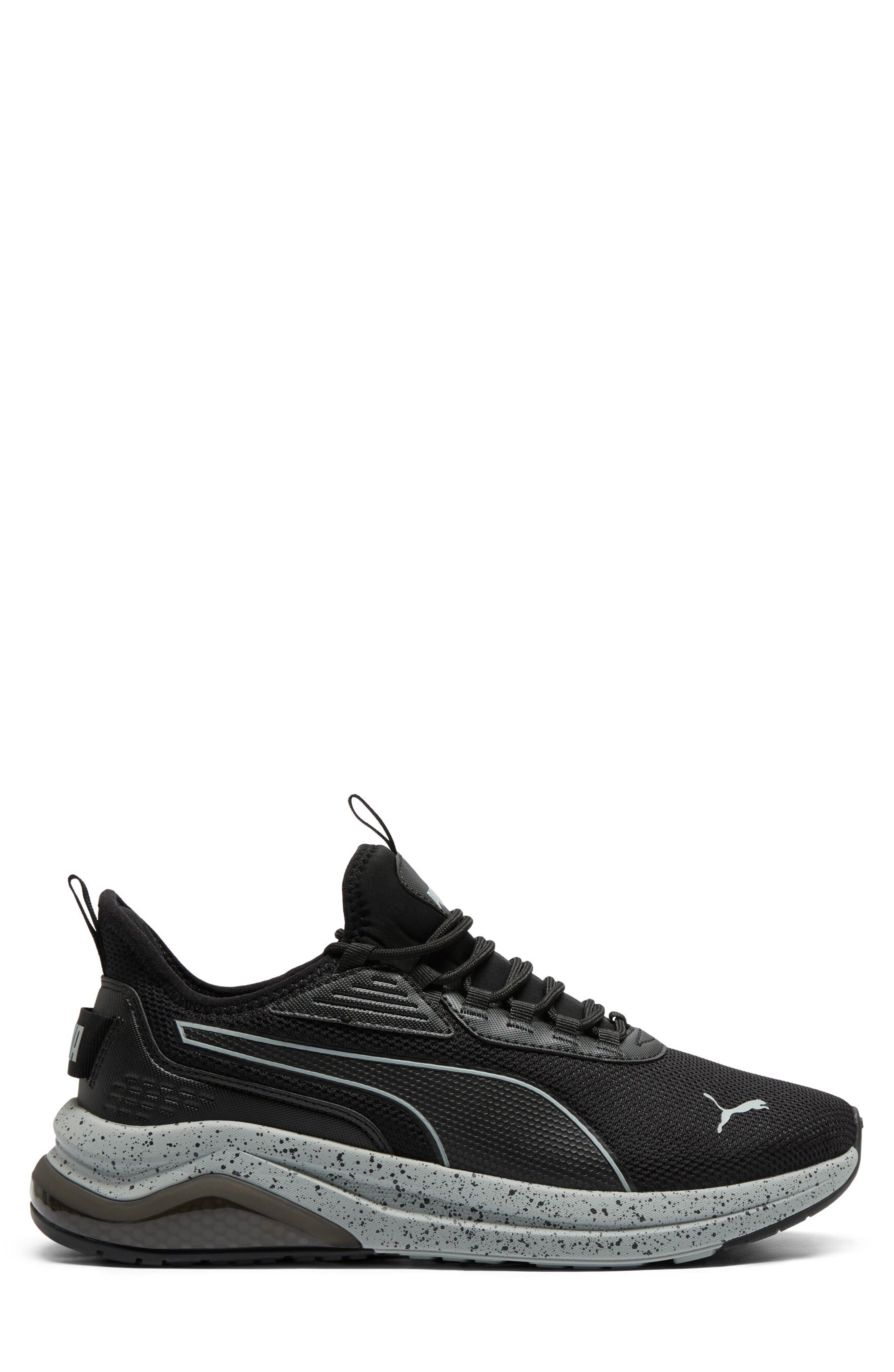 PUMA Amplifier Speckle Sneaker - Wide Width, Alternate, color, Puma Black-Cool Mid Gray