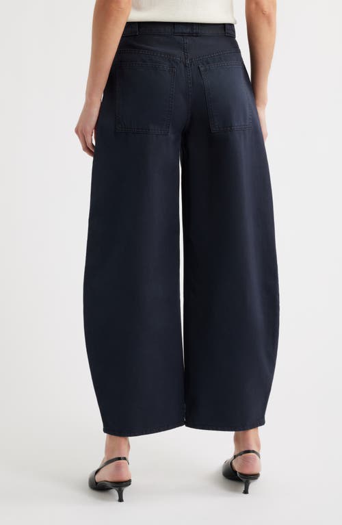 Frame The Barrel Ankle Pants In Blue
