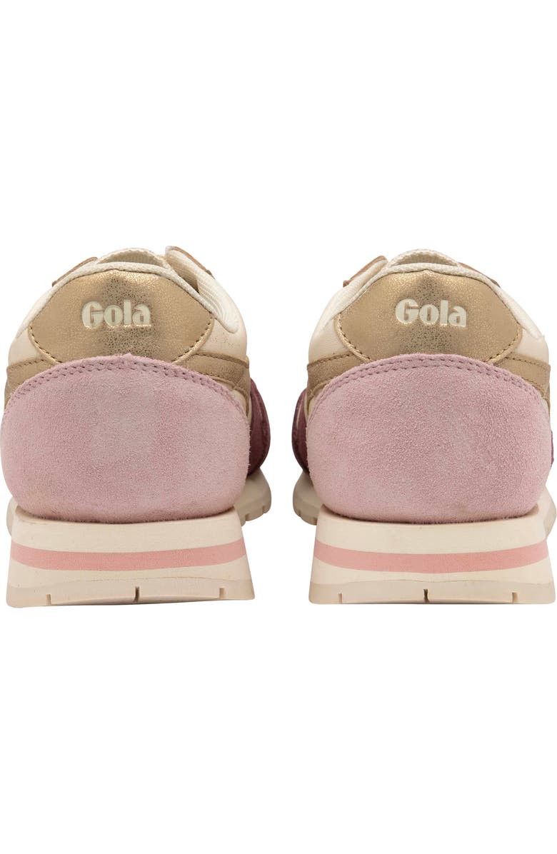 Gola Classics Daytona Quadrant Sneaker, Alternate, color, Off White/Windsor Wine/Gold/Ch