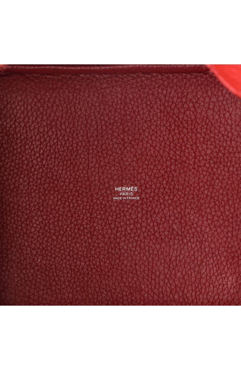 Pre-Owned Hermes Picotin Lock Bag Clemence MM, Alternate, color, Rouge Garance